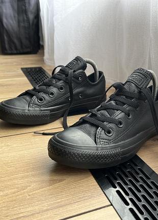 Шкіряні кеди converse 35 розмір 8