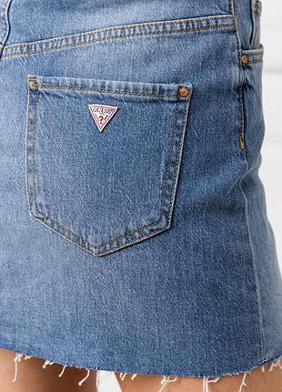 Джинсова спідниця guess блакитна s-m