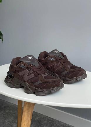 😍 женские кроссовки new balance 9060 brown grey black