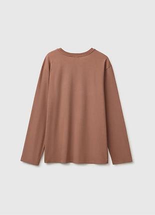 Дитячий коричневий прямий реглан benetton 3
