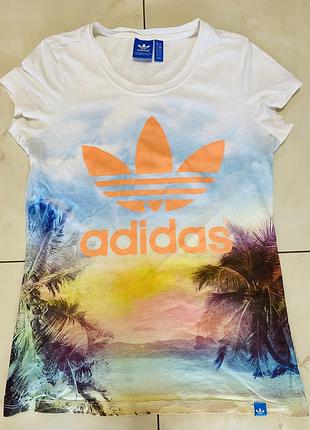 Оригінальна футболка adidas бавовна