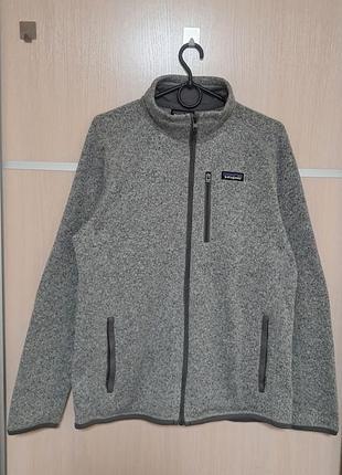 Куртка кофта флис patagonia better sweater jacket grey 25528sp23 sth размер м