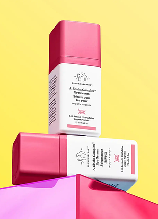 Drunk elephant a-shaba complex retinol eye serum сыворотка для кожи вокруг глаз с ретинолом и пептидами 15 мл