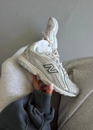 Кроссовки женские new balance 204l | light grey / silver