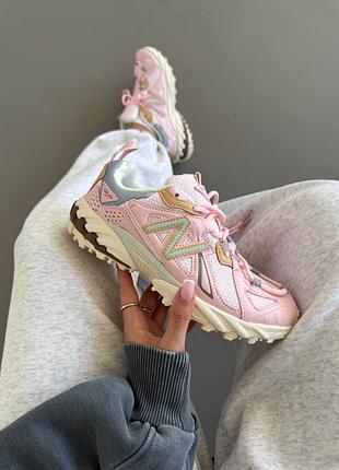 Кросівки жіночі new balance 610 | pink / cream