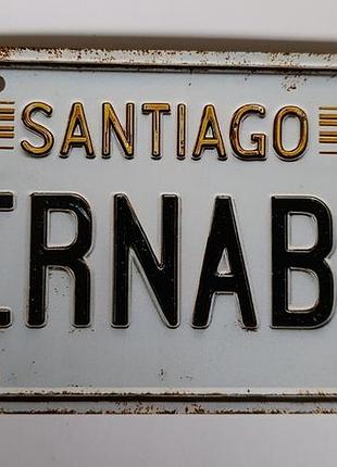 Футбольна табличка, декор, стадіон fc real madrid santiago bernabeu