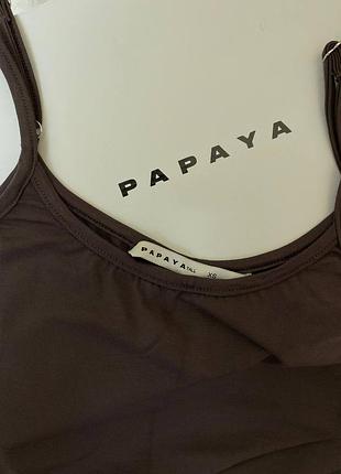 Сукня papaya шоколад xs 4