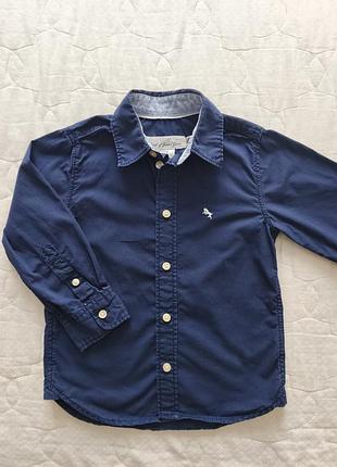 Рубашка сорочка з довгим рукавом l.o.g.g h&m, розмір 98, 2-3 роки