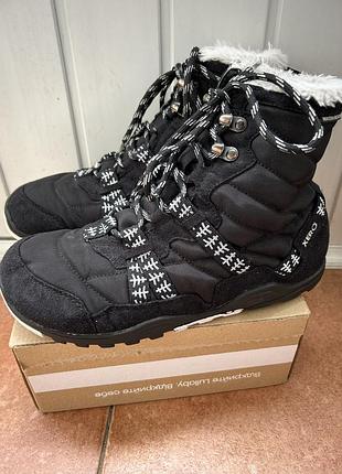 Зимових мембранні босоноге (barefoot) черевиків xero shoes alpine, чорні на 25 см