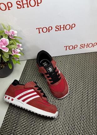 Оригинальные кроссовки для детей adidas липучка
