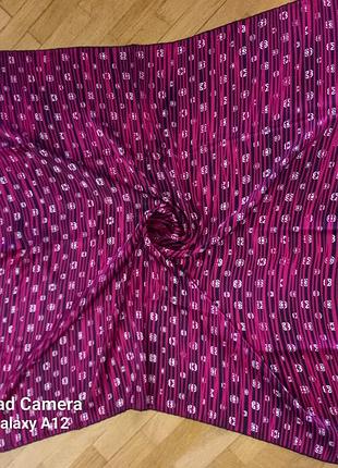 Новый шелковый платок 100% silk туречковая размер 90 см × 90 см