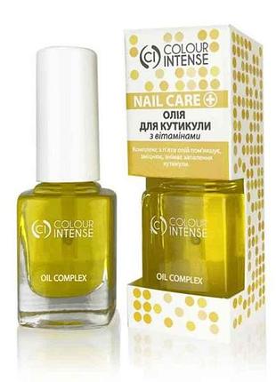 Олія для кутикули з вітамінами nail care 104 oil complex тм colour intense