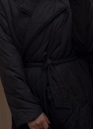 Стьобане пальто zara 6