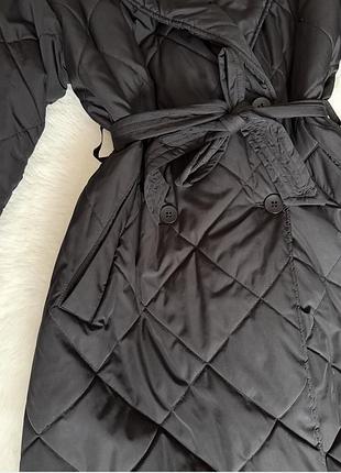 Стьобане пальто zara 4