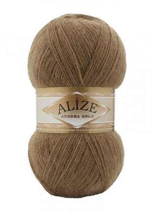 Пряжа angora gold 466 5шт/уп 20% вовна 80% акрил 100г 550м тм alize