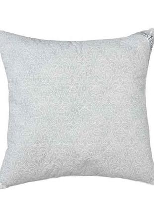 Подушка силикон cotton бязь white venzel skoba 20 белый 12мм холлофайбер (1200г) с уголком, р.70*70 тм arcloud