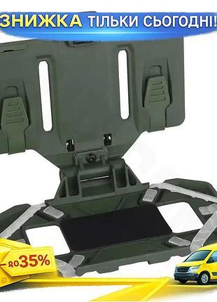 Держатель для телефона на плитоноску molle оливковый чехол для смартфона для активного отдыха и спорта ku-22