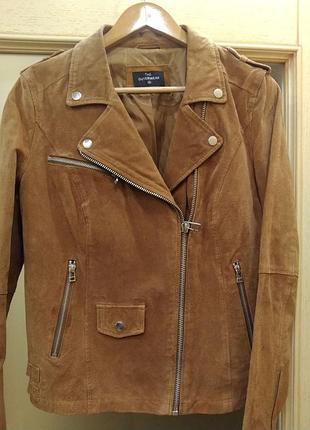 The outwear, c&a (42). рыжая замшевая косуха, идеал