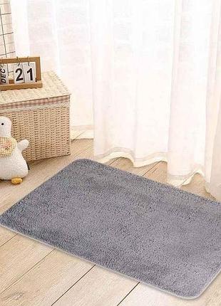 Килимок для ванної кімнати 60*90см сіро-беж тм mallory home