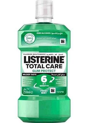 Ополіскувач для ротової порожнини total care захист ясен 250мл тм listerine