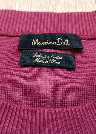 Свитер/лонгслив massimo dutti (100% хлопок), s/m 3