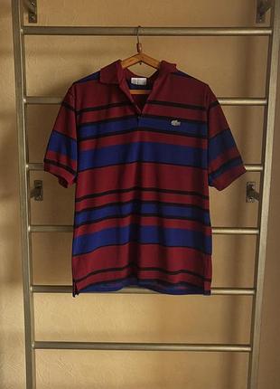 Оригінальне вінтажне поло lacoste made in france 70-80x