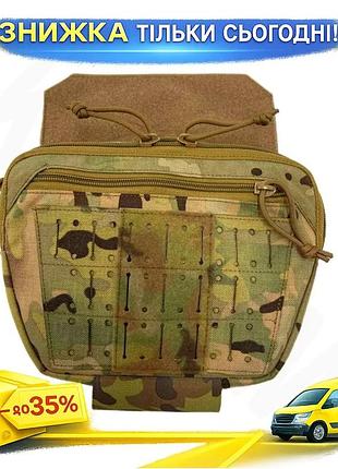 Напашник сумка 3rd gen molle laser cut для военных удобна для снаряжения и маскировки ku-22