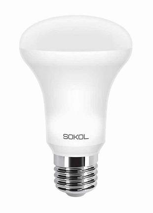 Лампа led r63 al 10.0w 220в e27 4100к 86737 тм 220