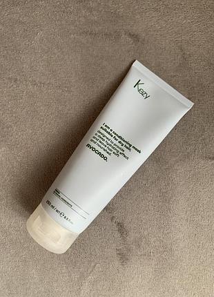 Маска kezy avocado для догляду за сухим волоссям, 250 мл