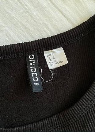 Топ халтер в рубчик h&m 2