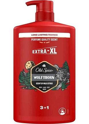 Гель-шампунь для душа 1л wolfthorn тм old spice