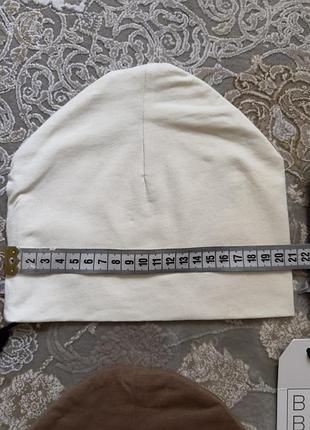 Дитячі шапочки біні bebe , осіння шапка для дівчинки , шапка bebe для хлопчика 5