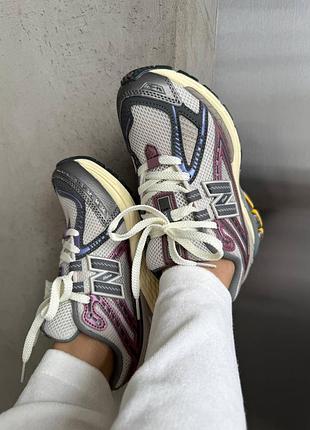 Кросівки жіночі new balance 1906 | grey / purple premium