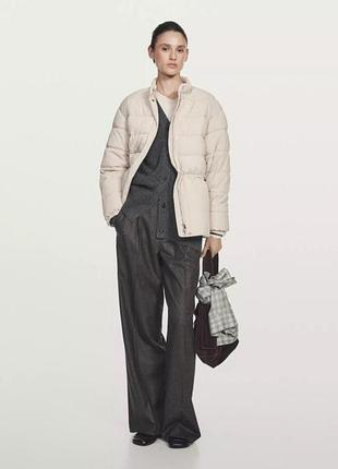 Куртка бежева massimo dutti s-ка 3