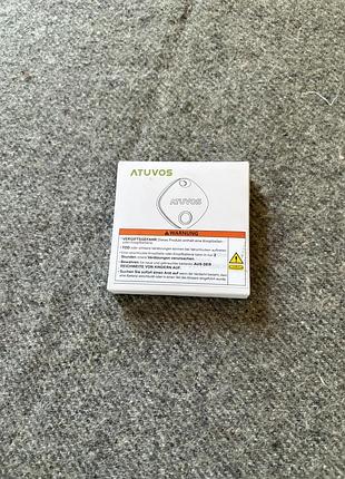 🔍 смарт-мітка / трекер atuvos vos tag (at2501): сумісний з apple find my та android find hub 🔍