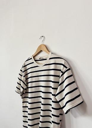 Щільна котонова футболка zara🌿