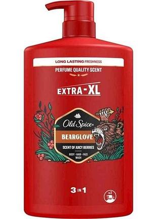 Гель-шампунь для душу 1л bearglove тм old spice