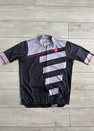Велоджерсі кастеллі castelli trofeo cycling bike jersey size xl хл розмір велофутболка веломайка вело майка футболка джерсі оригінал