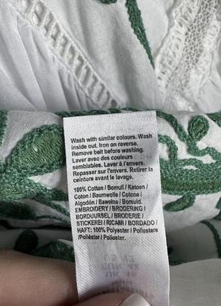 Вишита блуза river island 8