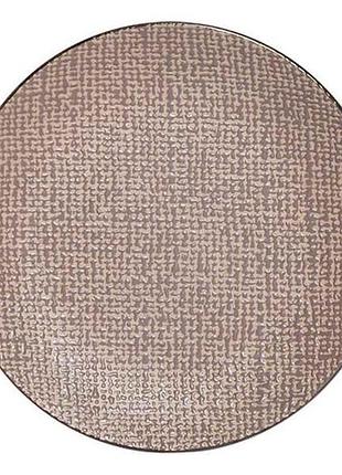 Тарелка обеденная 27см linen impression l0480-1b-009-d4 тм losk