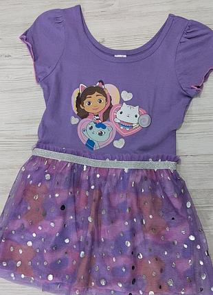 Праздничное нарядное платье для девочки на 7-8 лет gabby's dollhouse