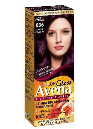 Крем-краска gloss color 036 божоле тм avena