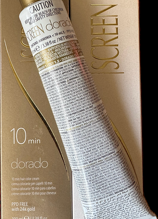 Крем-краска для волос screen dorado 100 ml без парафенилендиамина (профессиональная)