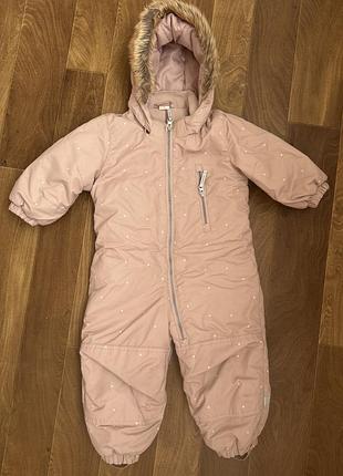 Комбінезон зимовий для дівчинки h&m 86, 92
