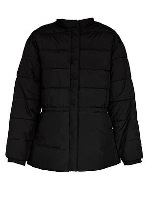 Куртка чорна massimo dutti xs-s