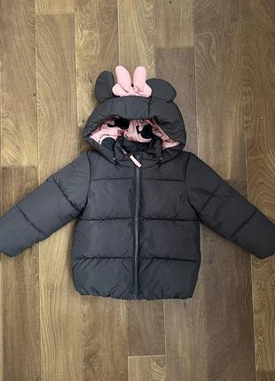 Куртка єврозима для дівчинки h&m