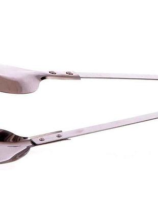Щипцы из нерж. стали круглые 24см тм china
