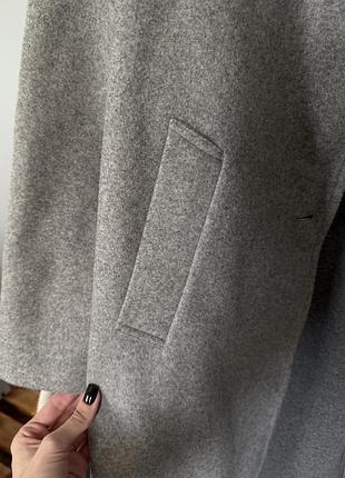 Пальто сіре bershka s-ка 3
