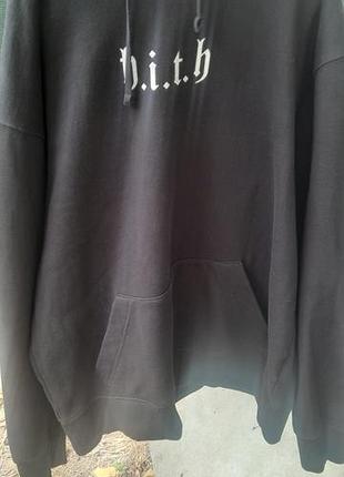 Оверсайз-худі stormzy «h.i.t.h» на преміальній основі blanks factory (розмір xl)