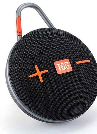 Портативная колонка bluetooth tg648, с функцией speakerphone, радио, black тм tg